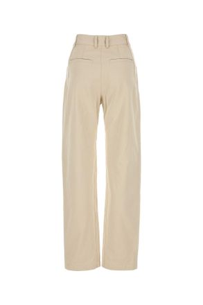 Isabel Marant Pa0432fab4g02i 23ec Ecru Main Material:cotton Pantaloni Trousers