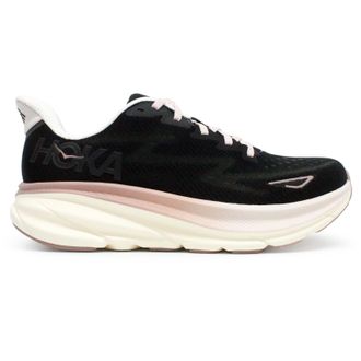 Hoka One One Hoka Clifton 9 Textile Womens Running Trainers - Obsidian Quartzite - Size:UK 6.5