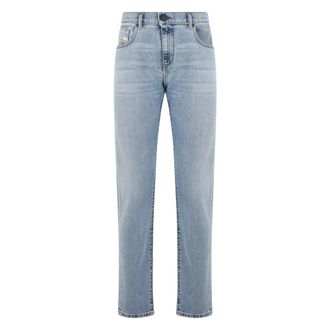 Diesel Slim-fit Jeans, male, Blue, Size: W40 Denim Trousers