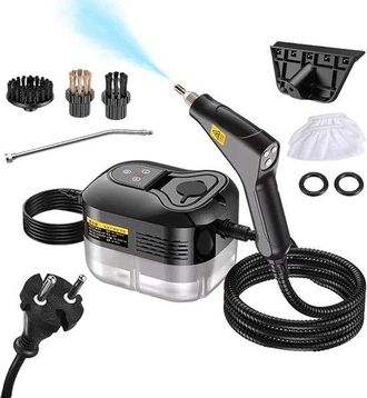 No Brand Limpiador A Vapor - 2500 W, Potente, De Alta Temperatura, Port&aacute;til, Limpiador A Vapor, Para Muebles, Suelos, Detalles, Cocinas Comerciales Y Ba&ntilde;os