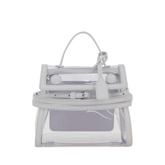 Moschino Transparent Pvc Handbag