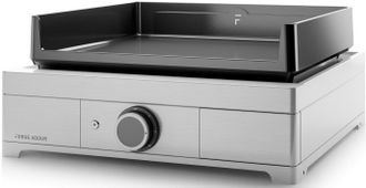 Forge Adour Plancha Elettrica 2500w Piastra Ghisa Smaltata 44,5x41cm Acciaio Inox - Modern E45i Forge Adour