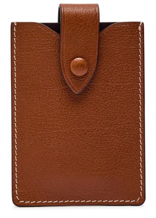 Metier Cooks Supply Leather Card Holder - Brown - One Size