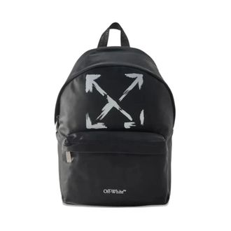 Off-white Mochila Arrow Paint - Bags - unisex - Negro - ONE SIZE