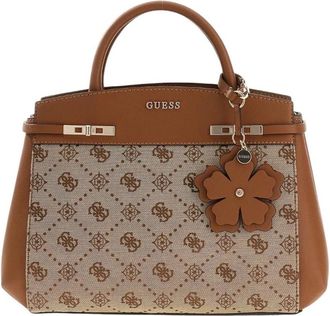 Guess Melinda Handtas - Dames - Handtassen - Bruin - ONE Size - Leer - Tassen