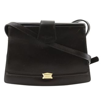 Bally Leather Shoulder Bag (Pre-Owned)