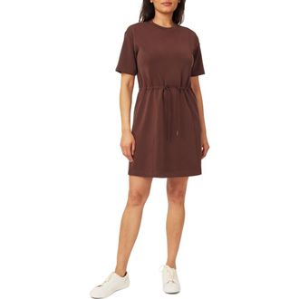 Scotch & Soda Drawstring T-Shirt Dress in Puce at Nordstrom Rack, Size X-Small