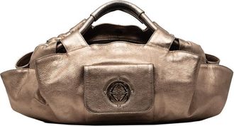 Loewe Pre-owned LOEWE Metallic Nappa Anagram Aire Ladies CPQE3RF7DU8R4VTK