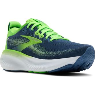 Brooks Adrenaline GTS 25 Running Shoe in Green/Moonlight/Phantom at Nordstrom, Size 10.5