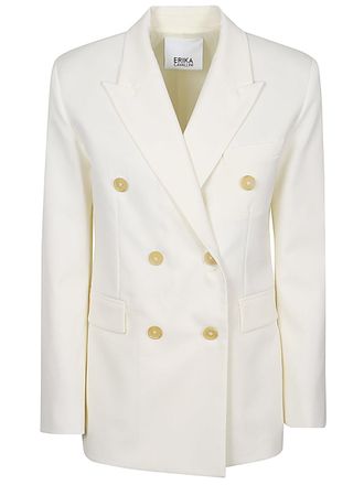 Erika Cavallini Semi Couture Wollen Twill Alberta Jas
