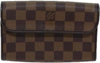 Louis Vuitton Pre-owned Clutches, female, Brown, Size: ONE SIZE Pre-owned Florentine waist bag