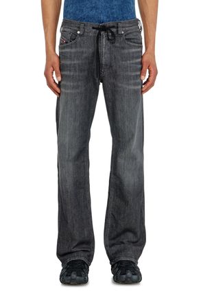 Diesel Relaxed Regular Waist 2080 D-Reel Joggjeans - Jeans - Man - Black