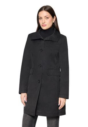 Gil Bret Outdoorjacke GIL BRET, Damen, Gr. 36, jet schwarz, Web, Obermaterial: 58% Baumwolle, 42% Polyester, unifarben, regular fit normal, gerader Abschluss, 