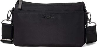 Baggallini Perry Crossbody Bag in Black Twill at Nordstrom