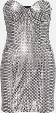 Dolce & Gabbana Abito corto bustier con decorazioni