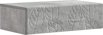 vidaXL Mesa Lateral Montada En La Pared 87,5 X 34,5 X 17 Cm Vidaxl