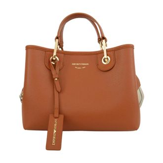 Emporio Armani Stylish Cuio Shopping Bag