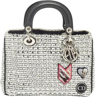 Dior Pre-owned Leather totes - Dames - Vintage Handtas - Zwart - ONE Size - Leer - Vintage