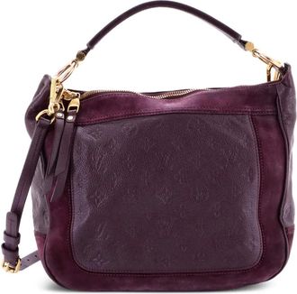 Louis Vuitton Audacieuse Handbag Monogram Empreinte Leather MM satchel - Rood