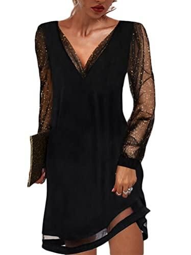 Robe crayon moulante élégante en dentelle florale à col en V pour