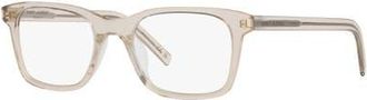 Saint Laurent 51mm Rectangle optical glasses in Brown at Nordstrom
