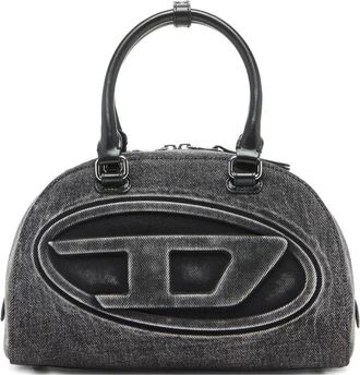 Diesel Borsa tote 1DR Dome con manico - Grigio