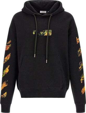 Off-white Spices Arrow Skate Hoodie - Heren - Hoodies - Zwart - XL - Katoen - Hoodies & sweatvesten
