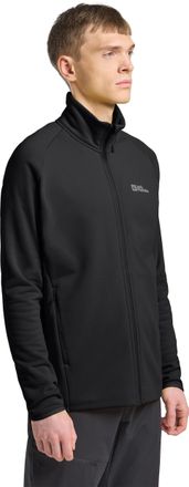 Jack Wolfskin Fleecejacke JACK WOLFSKIN BAISELBERG FZ M, Herren, Gr. XL (54/56), schwarz, Obermaterial: 95% Polyester, 5% sonstige Fasern; Futter: 100% Polyester, J