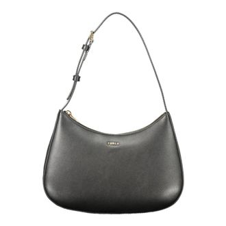 Furla Margot S schoudertas - Dames - Tassen - Zwart - Maat: ONE Size Leer