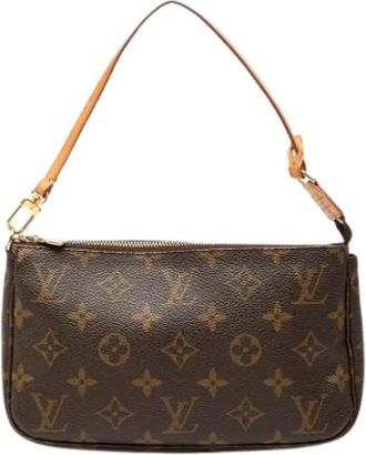 Louis Vuitton Pre-owned Shoulder Bags, female, Brown, Size: ONE SIZE Pre-owned Pochette Accessoires