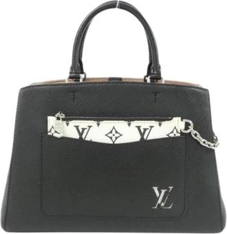Louis Vuitton Pre-owned Marelle Epi Tote Bag - Dames - Vintage Handtas - Zwart - ONE Size - Leer - Vintage