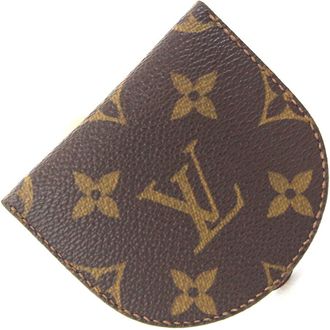 Louis Vuitton Brown Monogram Canvas Coin Purse/Coin Case (Pre-Owned)