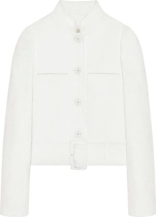 Courr&egrave;ges Jack met gesp - Wit