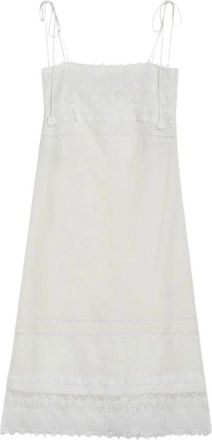 Valentino Kleedjes, Dames, Wit, L, Midi Kleedjes