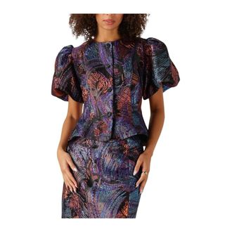 Y.A.S Y.a.s, Dames, Blouses & Shirts, Veelkleurig, Maat: L