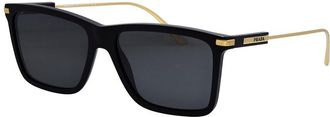 Prada Mens Pr01zs 58Mm Polarized Sunglasses