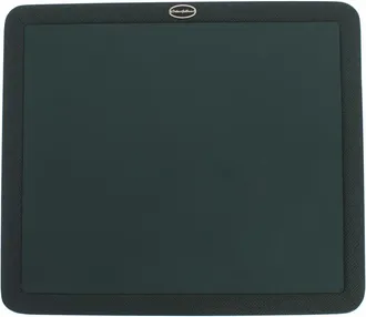 Dolce & Gabbana Green Leather Mouse Pad Accessory