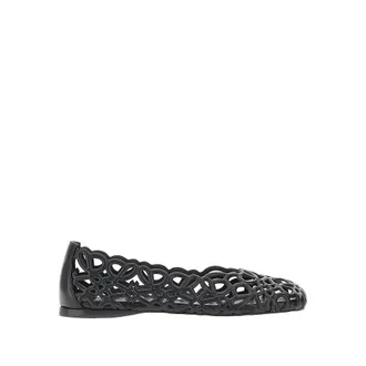 Loewe Petal Anagram leather ballet flats Woman 36