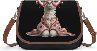 Generic Llama Cute Crossbody Bags for Women Shoulder Messenger Bag Purse Handbags