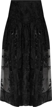 Ganni Donna, Gonne, Nero, S, new