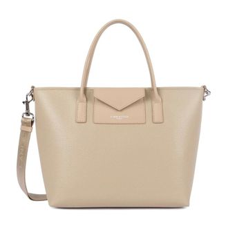 Lancaster Tote Bags, female, Beige, Size: ONE SIZE Maya Double KBA Tote Bag