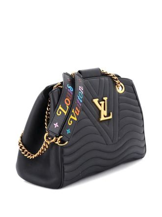 Louis Vuitton New Wave Chain Tote Quilted Leather shoulder bag - Zwart