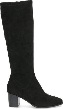 Caprice Lange Laarzen - Dames - Laarzen met Hak - Zwart - 38 1/2 EU - Schoenen