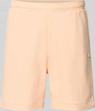 Lacoste Regular Fit Sweatshorts aus reiner Baumwolle in Lachs, Gr&ouml;&szlig;e XXL