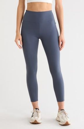 Zella Perform High Waist Pocket 2.0 7/8 Leggings in Navy Armada at Nordstrom Rack, Size X-Large
