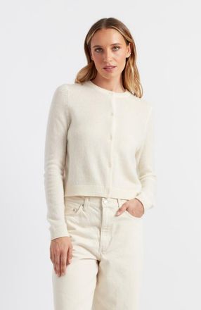 Chinti and Parker Cloud Cashmere Open Cardigan in Cream at Nordstrom, Size X-Large