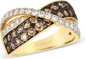 Le Vian Ladies Euphoria Chocolate Rings set in 14K Honey Gold