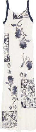 Sir. Floral-print Cowl-neck Maxi Dress