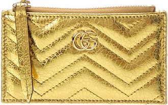 Gucci Gg Marmont Leather Key Pouch