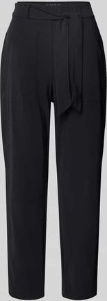 Raffaello Rossi Raffaello Rossi Regular Fit Stoffhose mit verkürztem Schnitt Modell IRA in Black, Größe 32